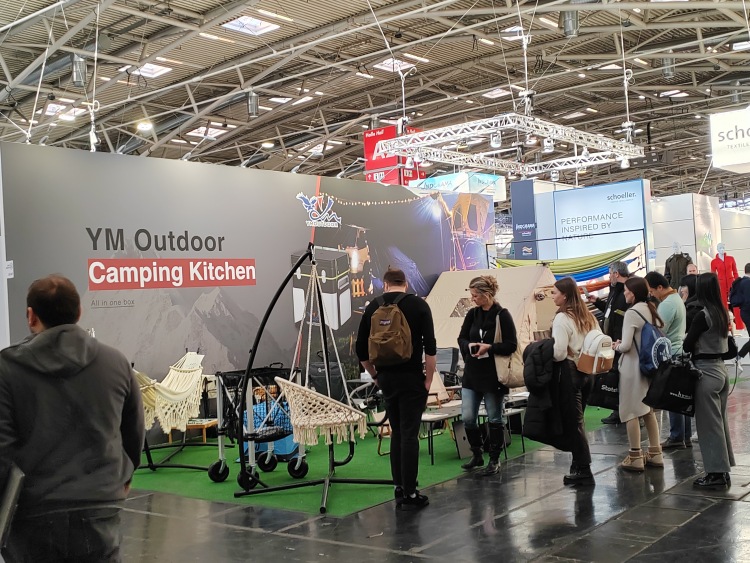 Ymoutdoor 2023 년 ISPO 야외 전시회가 완벽하게 마무리됩니다