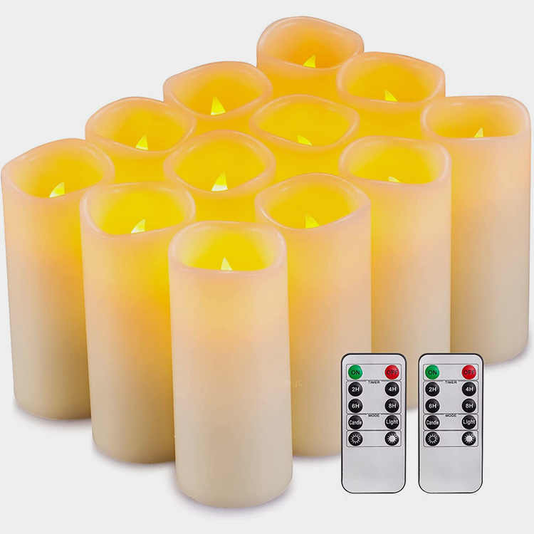 Flameless Led 가짜 양초가 집과 이벤트의 더 안전한 선택 인 이유는 무엇입니까?