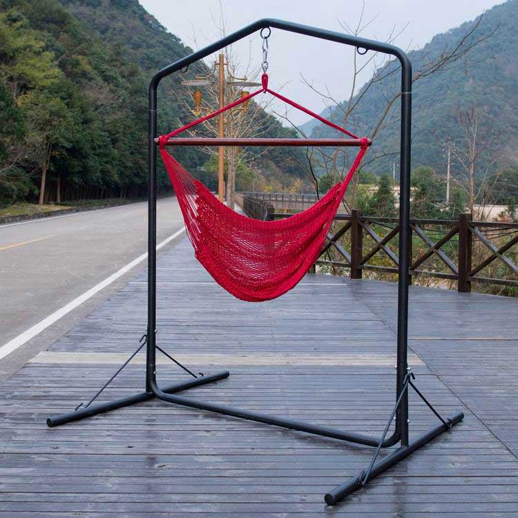 더블 해먹 의자 스탠드