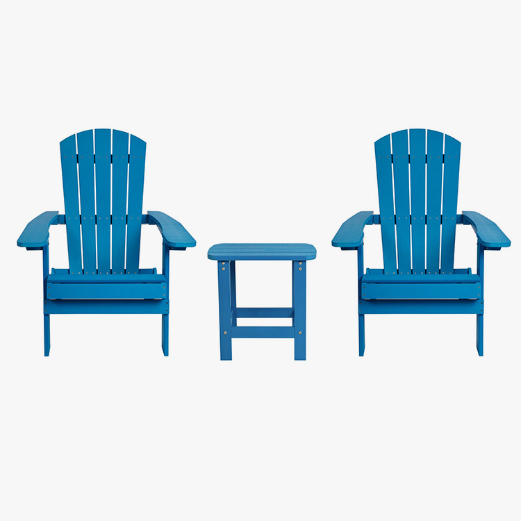 3피스 Adirondack 의자 세트
