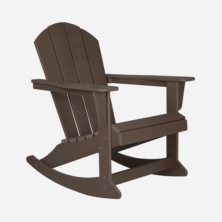 야외 플라스틱 Adirondack 흔들 의자