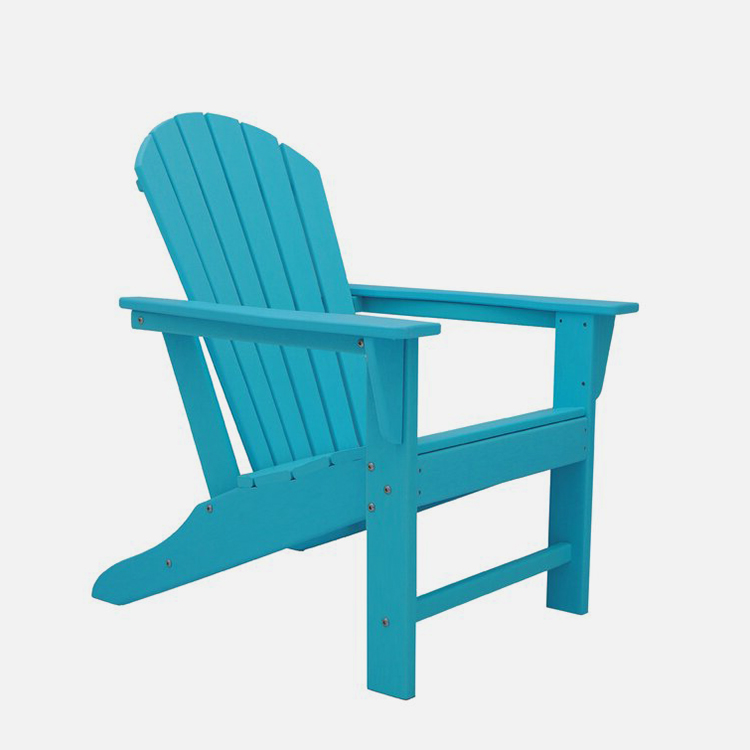 옥외 안뜰 수지 목제 Adirondack 의자
